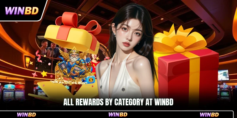 All rewards by category at WinBD