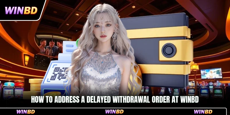 How to address a delayed withdrawal order at WinBD