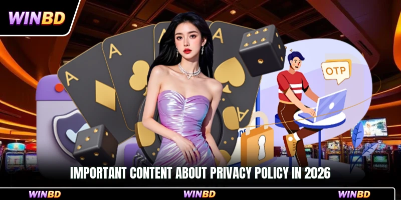 Important content about Privacy Policy in 2026