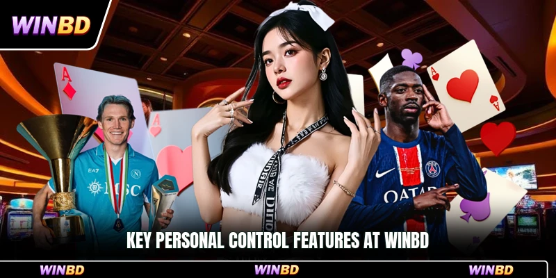 Key personal control features at WinBD